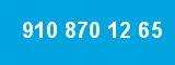 910 870 12 65 910 870 12 65